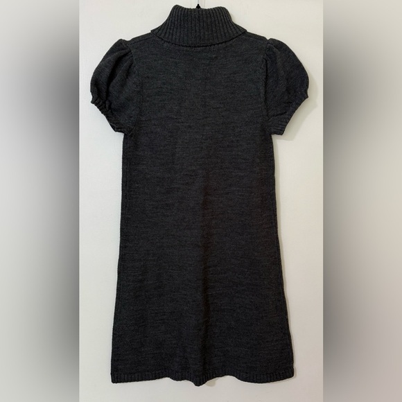 Sweater Project Gray and Pink Casual Turtleneck Dress - Picture 6 of 6